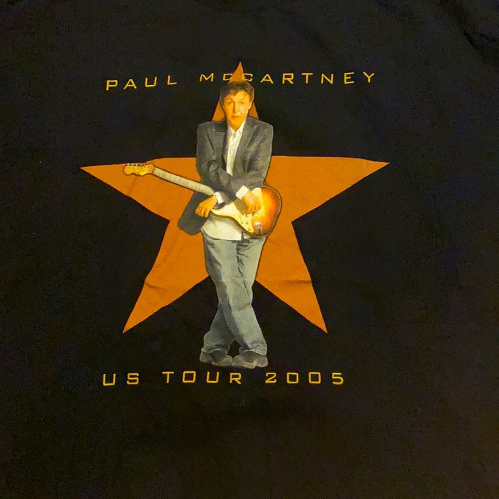 Paul McCartney 2005 Concert T-shirt